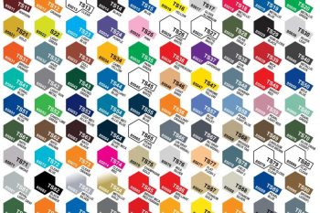 TAMIYA TS COLOUR SPRAY PAINT (CHOOSE YOUR COLOUR) - FOR HARD PLASTIC